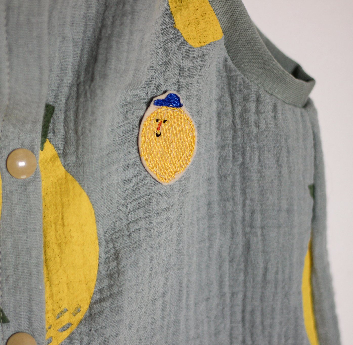 HALFBIRD Lemon, Heart & Bird Patch Set