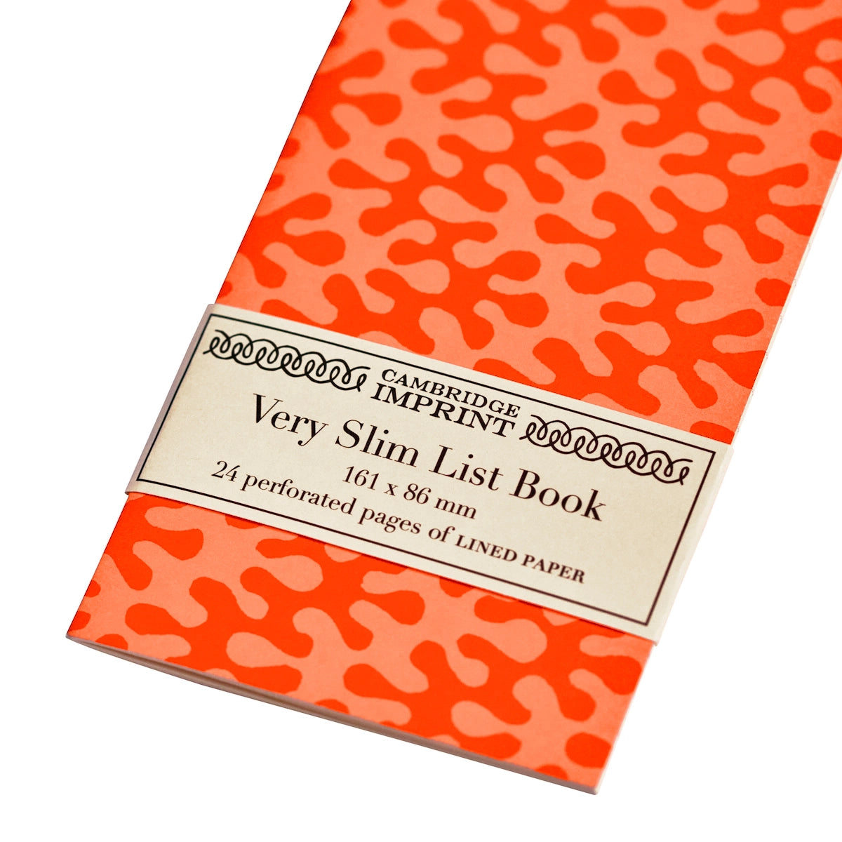 CAMBRIDGE IMPRINT Tangerine Kelp List Book