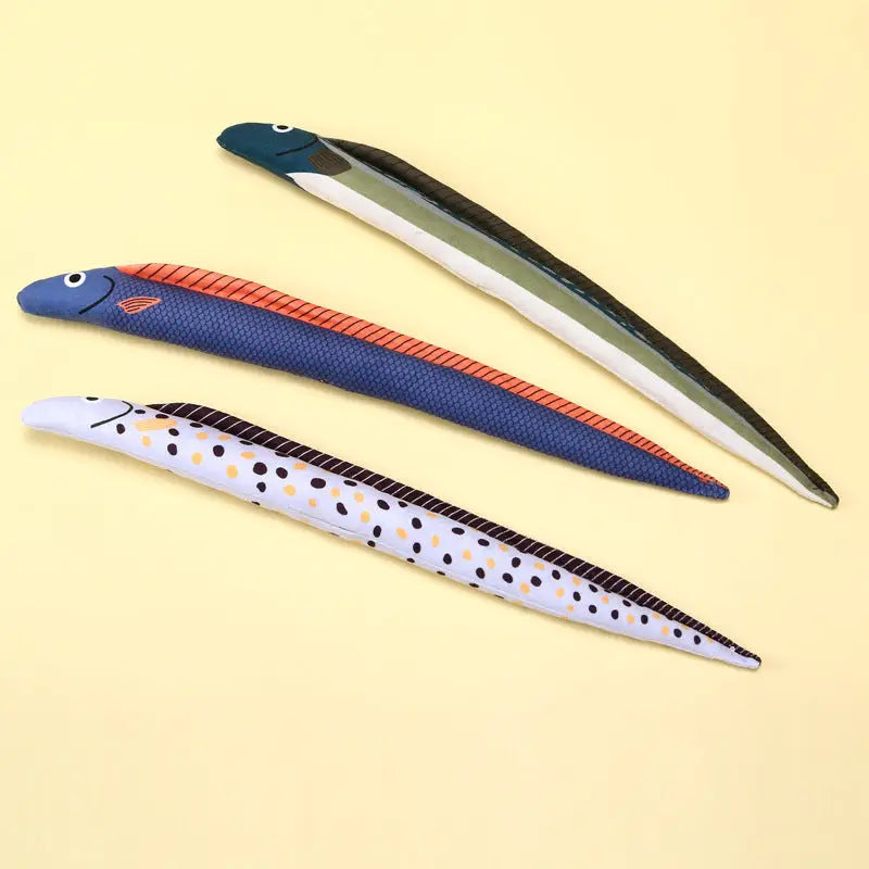 CHEER HUNTING Navy Eel Pet Toy
