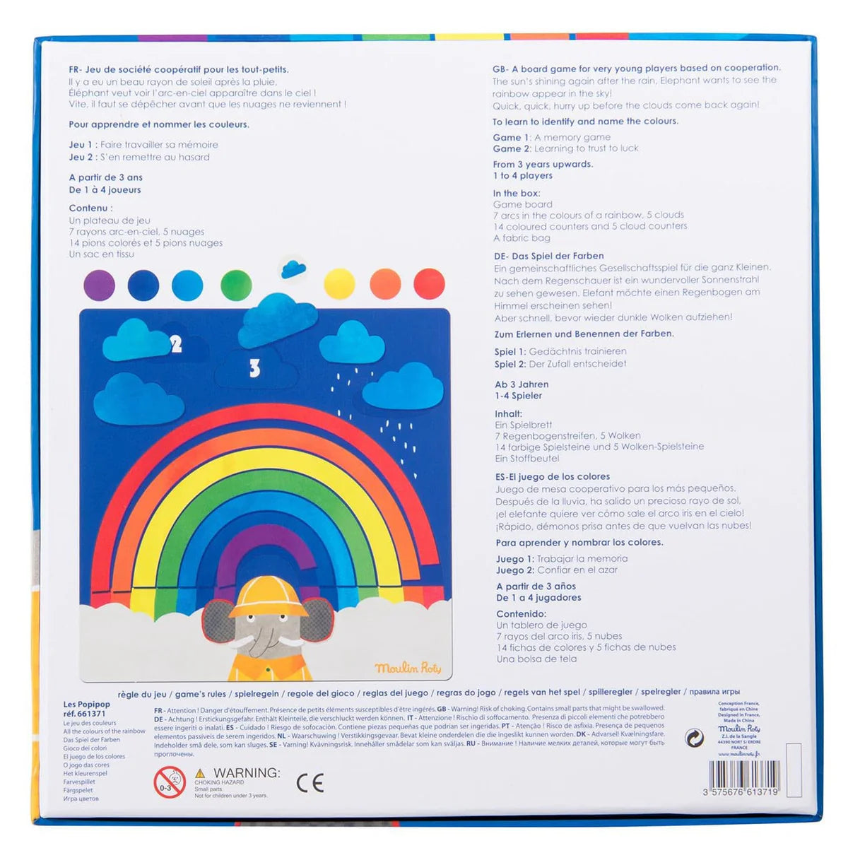 MOULIN ROTY Colours Game Le Popipop
