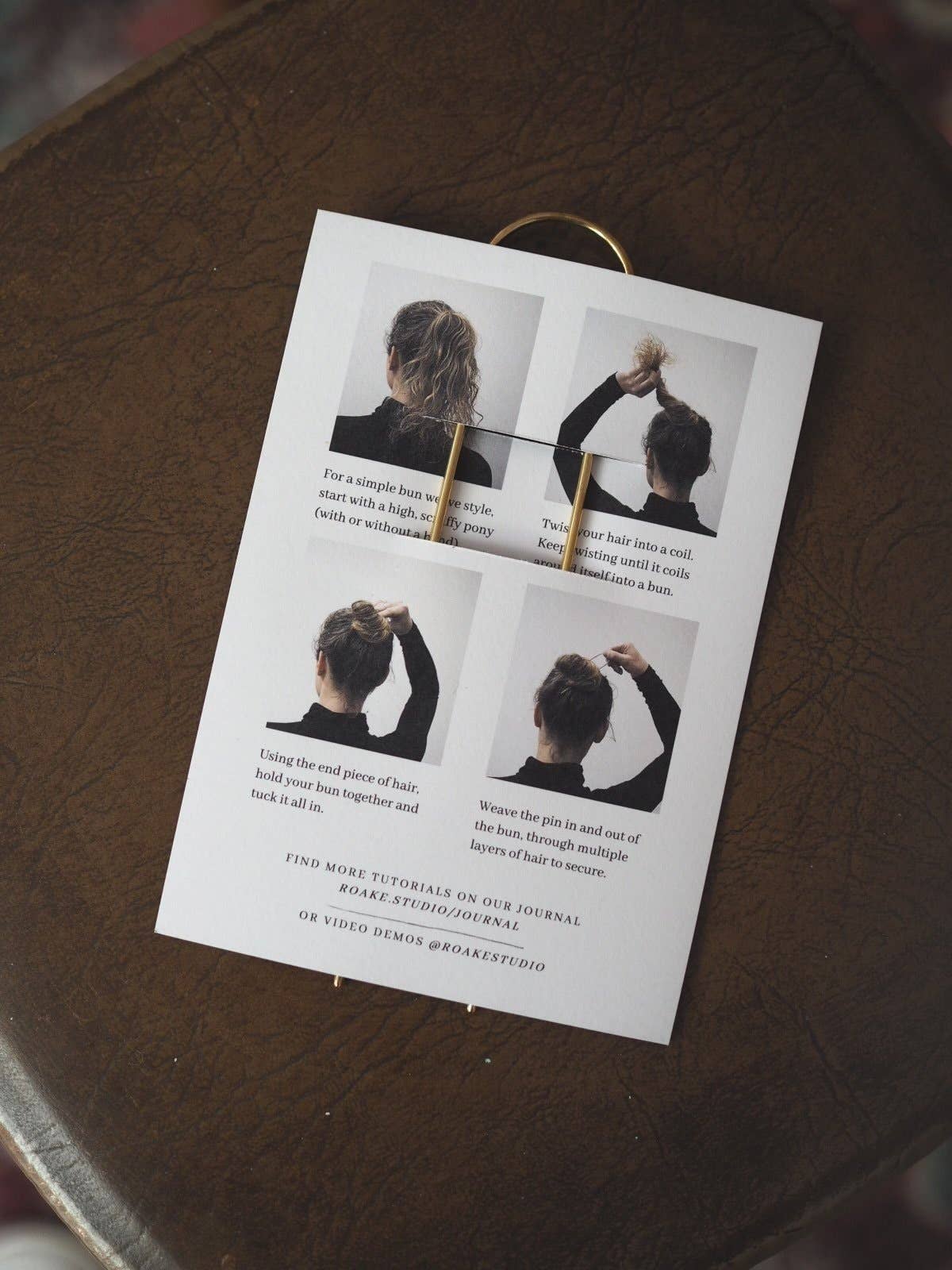 ROAKE STUDIO Wavy Hairpin