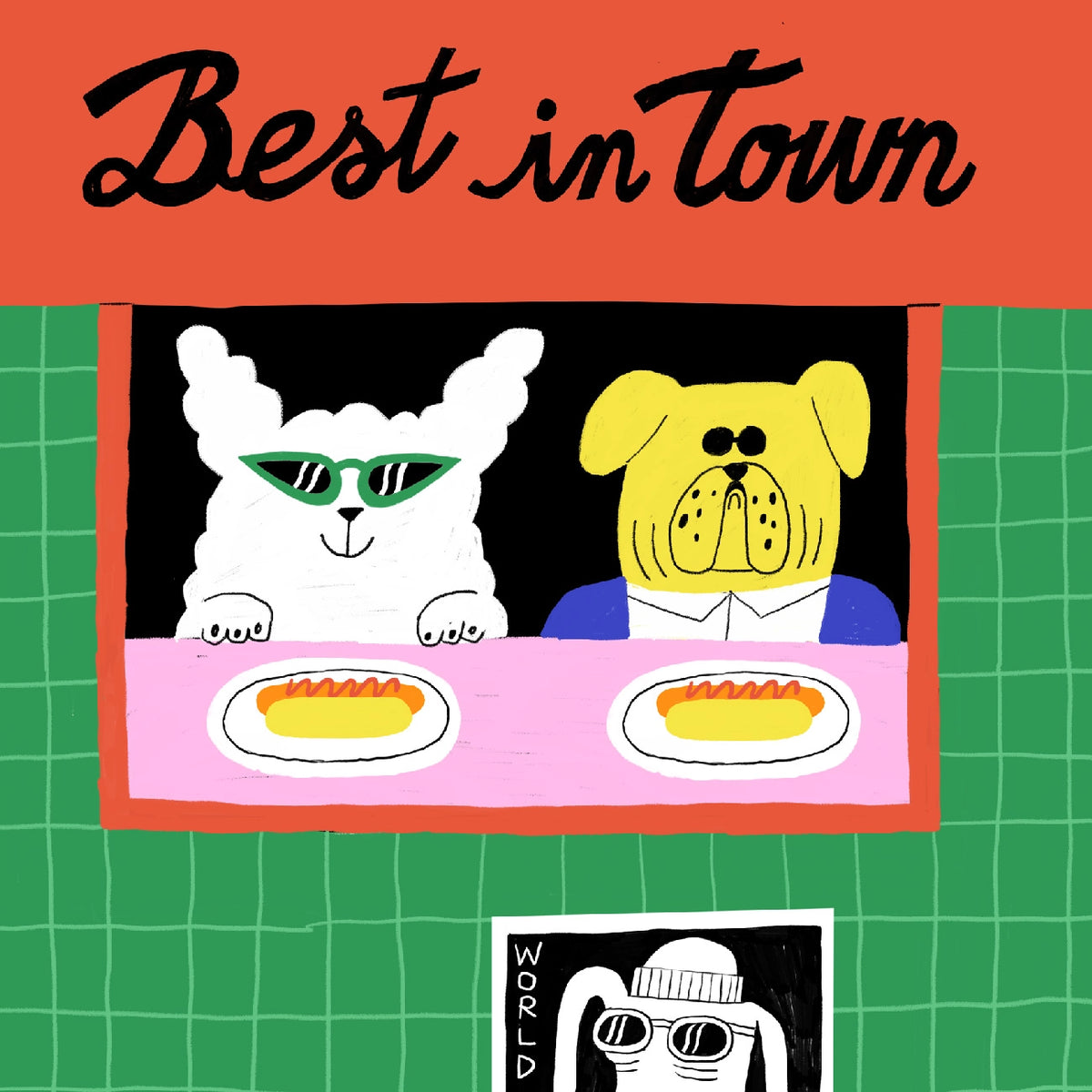 DANS LES DENTS Hot Dogs Print
