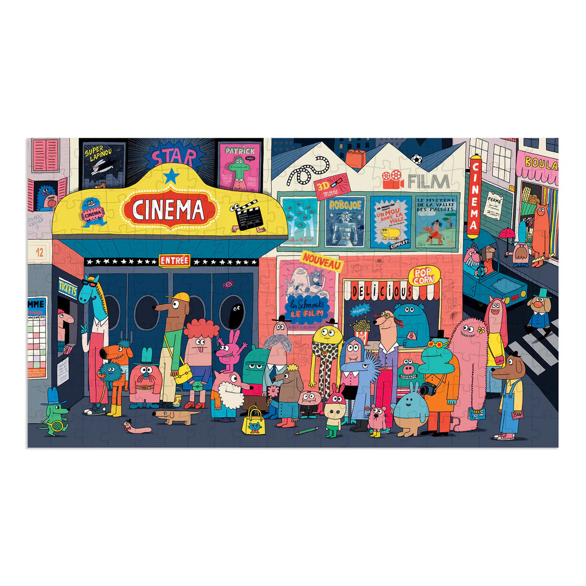 MOULIN ROTY Movies Puzzle Les Schmouks