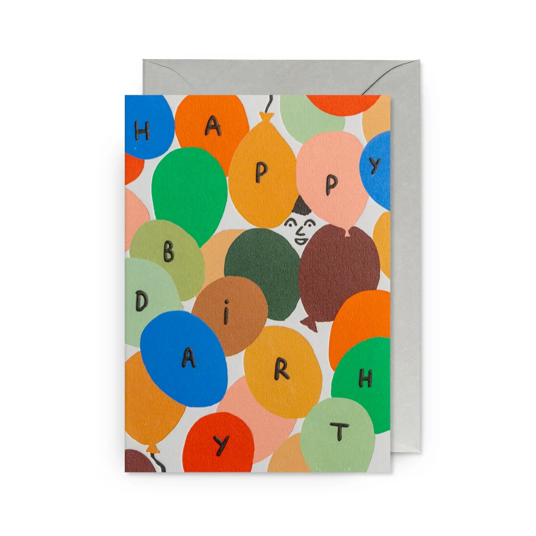 MARIE ASSÉNAT Birthday Balloons Card