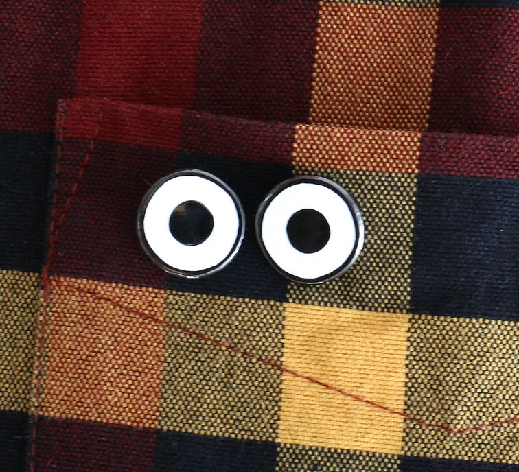 STUDIO ARHOJ Ghost Eyes Metal Pin