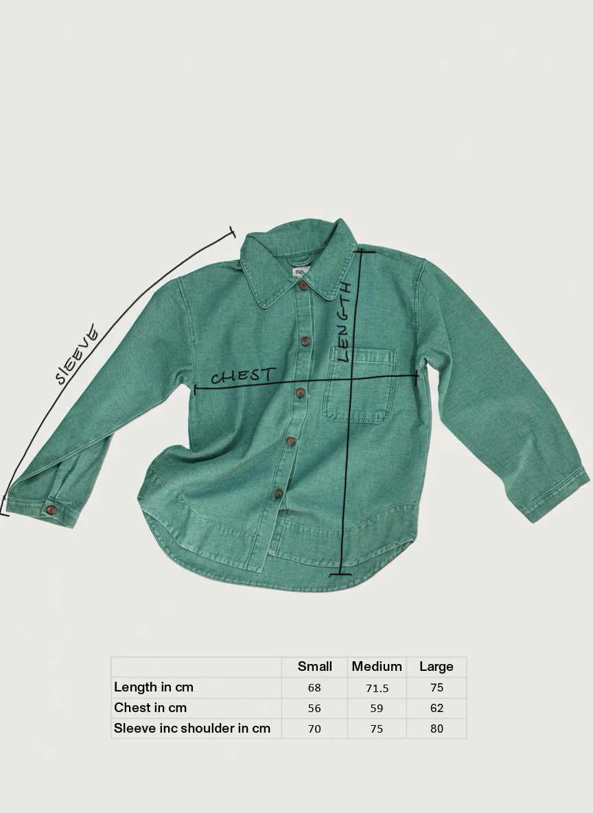 STUDIO KOTER - ADULT Mint Jagger Shirt