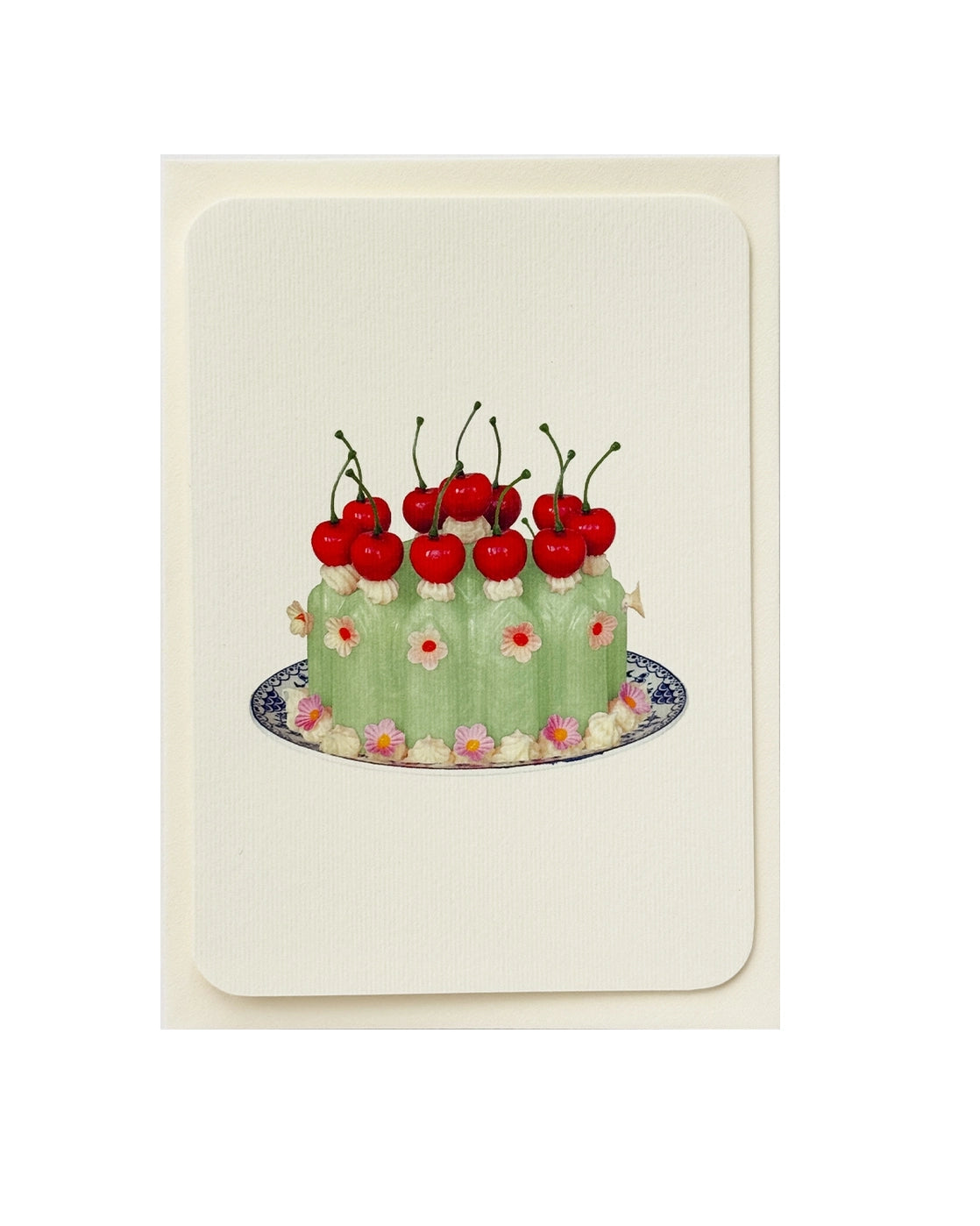 CANONBURY PRESS Chartreuse Cream Card
