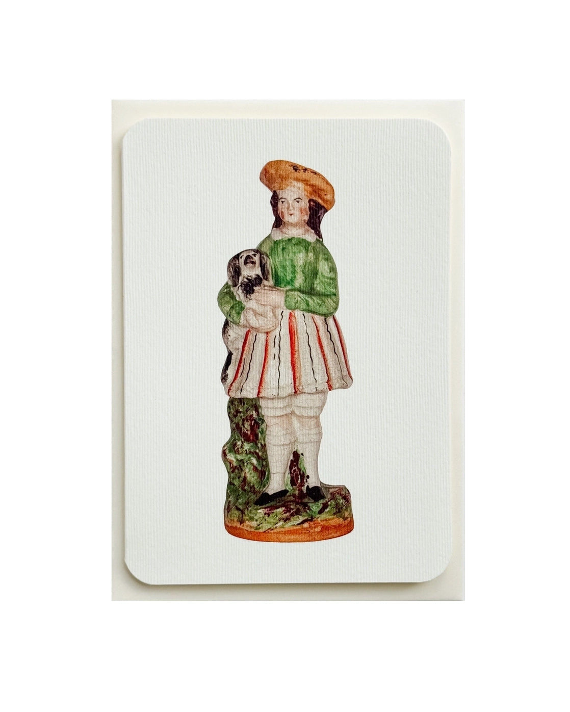 CANONBURY PRESS Girl & Dog Card