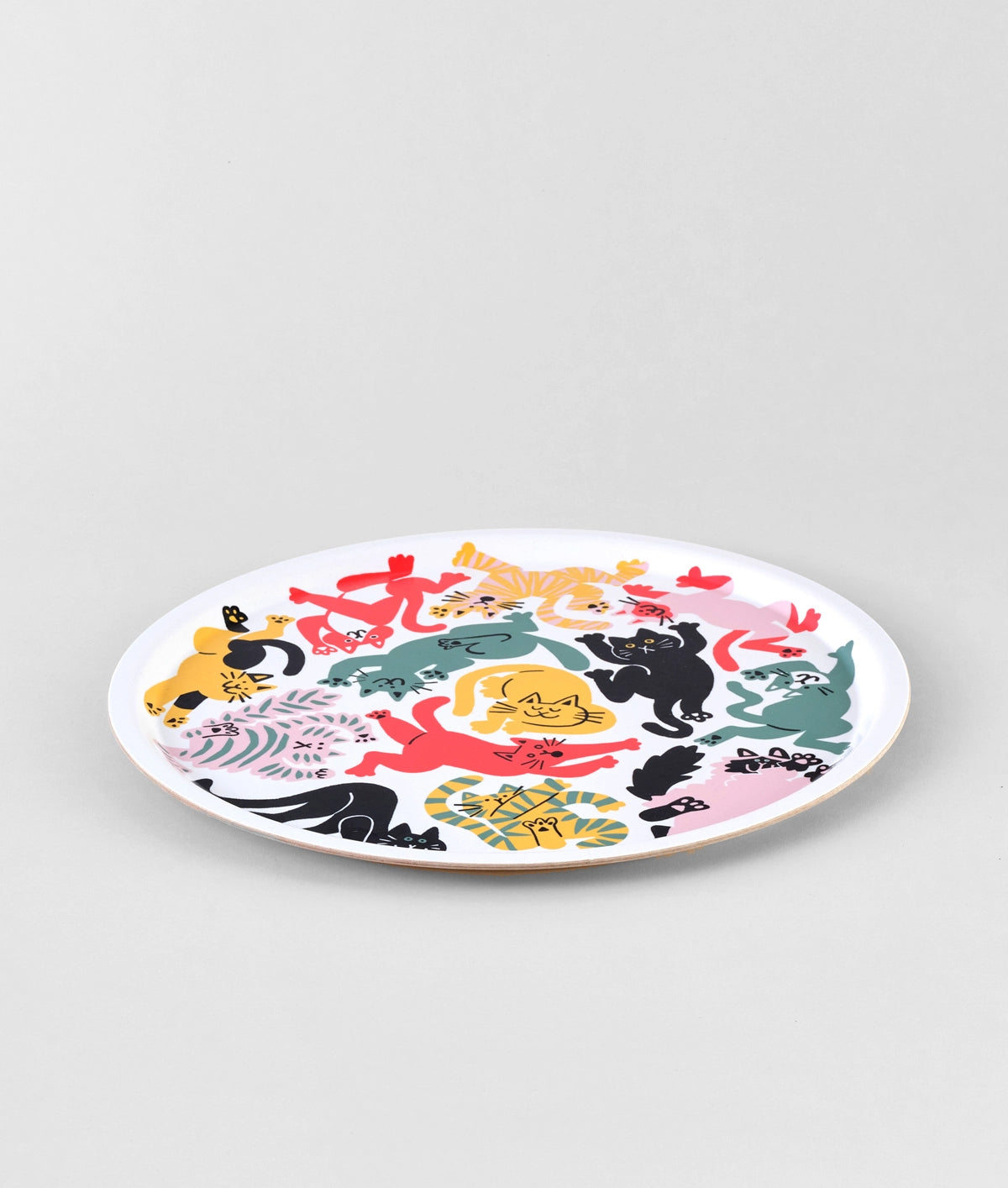 CARI VANDER YACHT Round Cats Tray