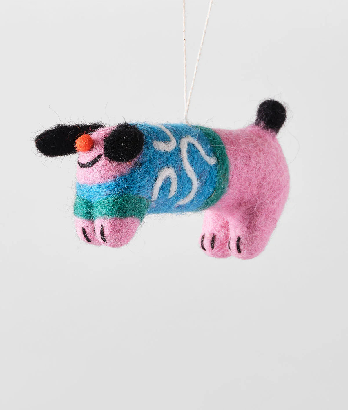 CARI VANDER YACHT Stumpy Dog Hanging Decoration