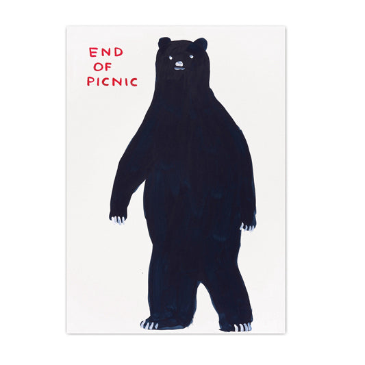DAVID SHRIGLEY End of Picnic Postcard