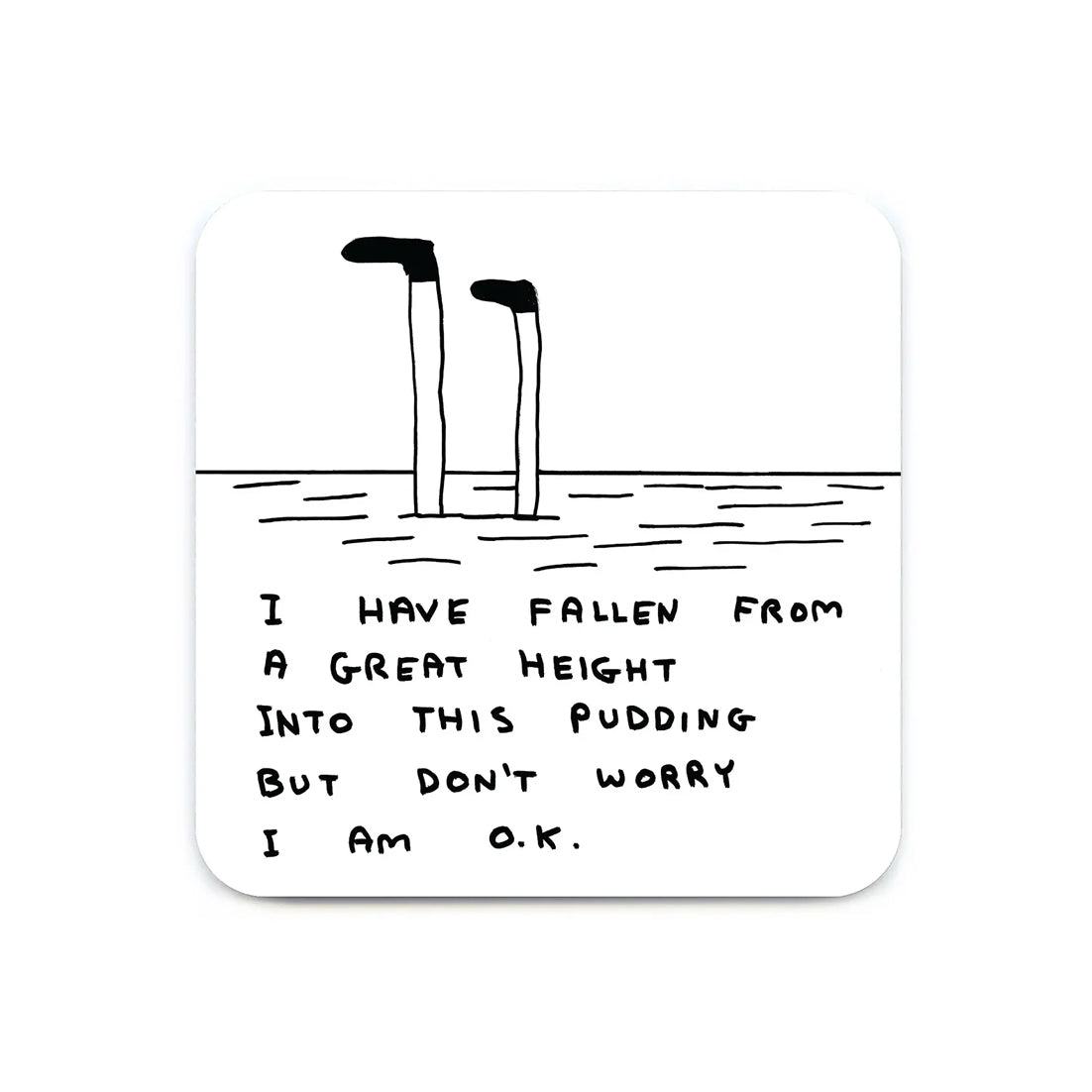 DAVID SHRIGLEY Pudding Coaster