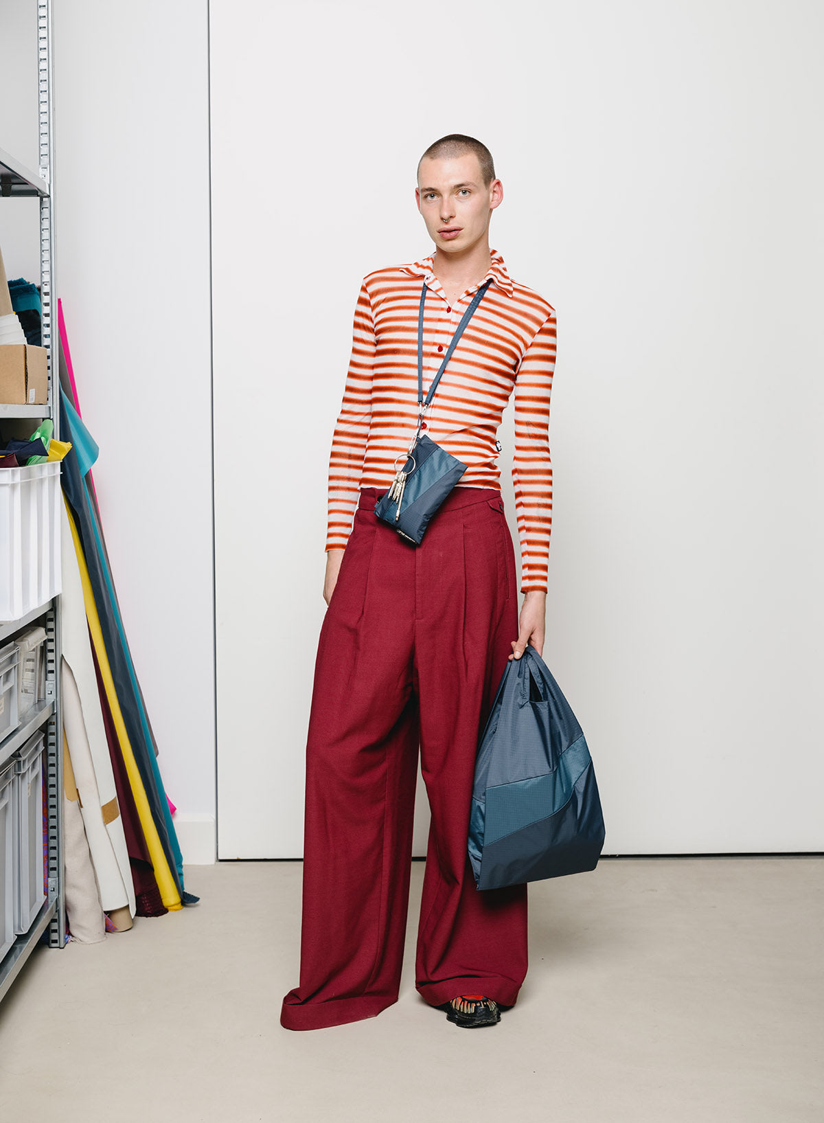 SUSAN BIJL Tornado & Go Medium Shopping Bag