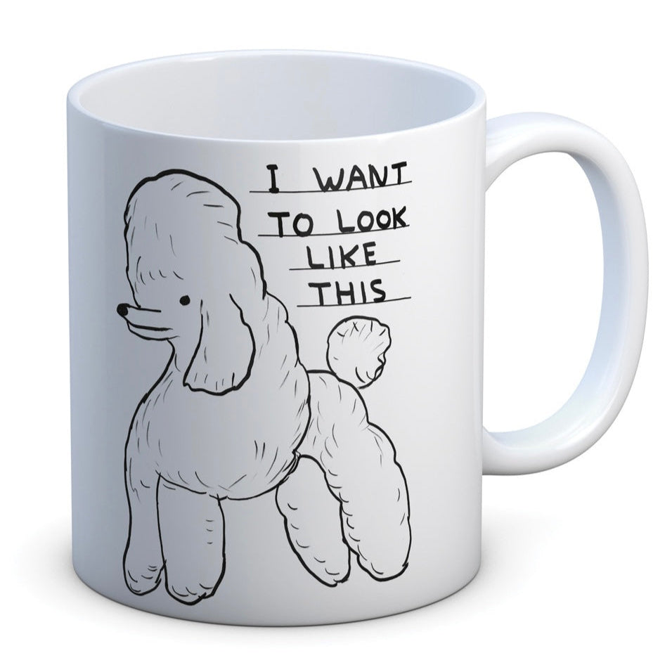 DAVID SHRIGLEY Poodle Mug