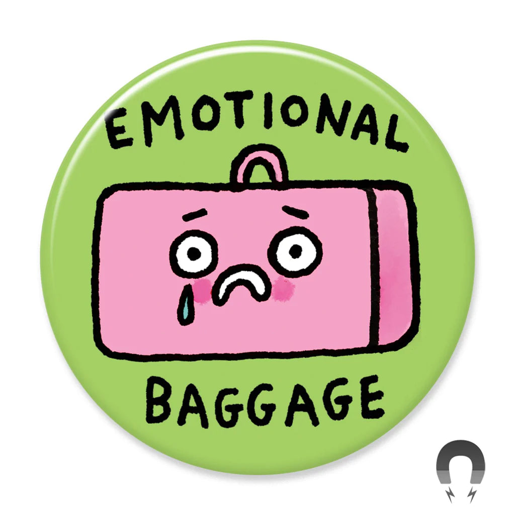 GEMMA CORRELL Emotional Baggage Magnet