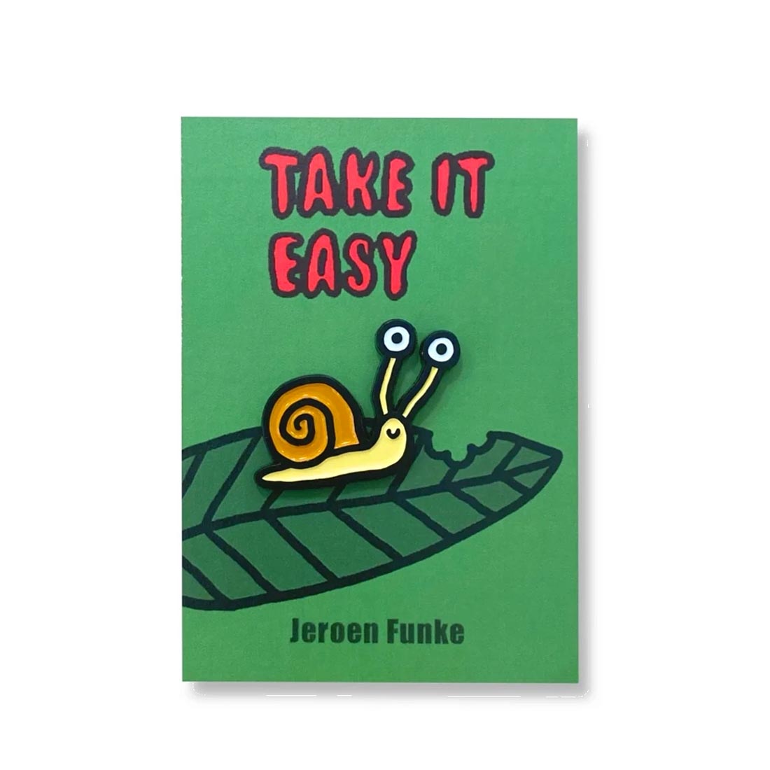 JEROEN FUNKE Take It Easy Pin