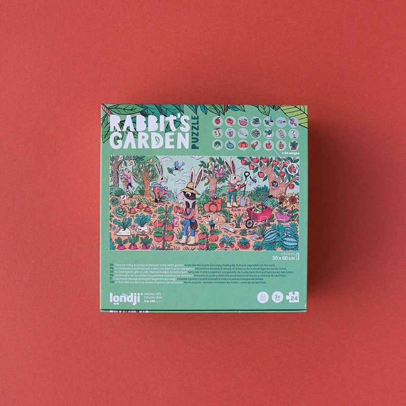 LONDJI Rabbits Garden Puzzle