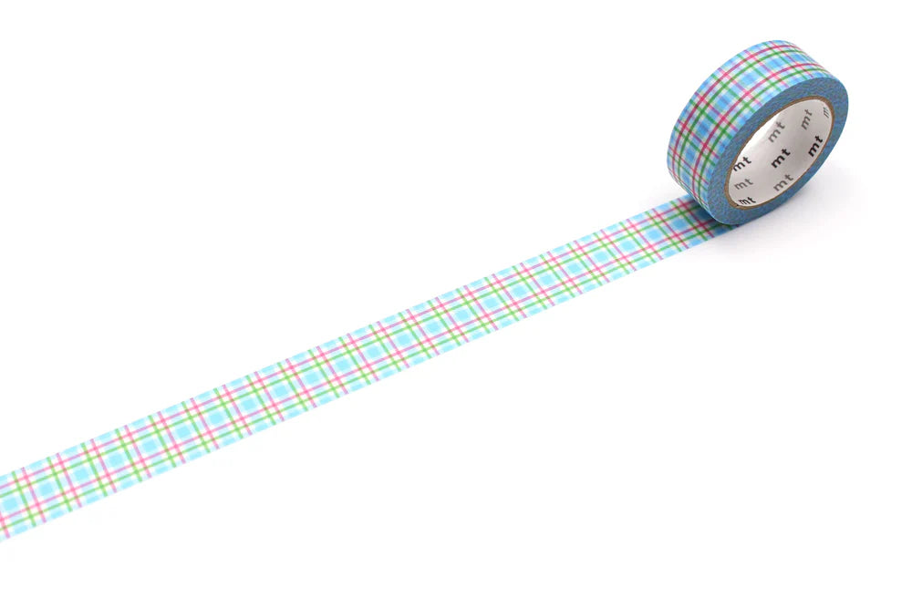 MT Multi Colour Plaid Washi Tape