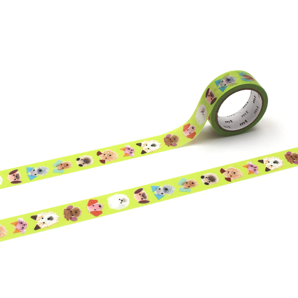 MT Dog Faces Washi Tape