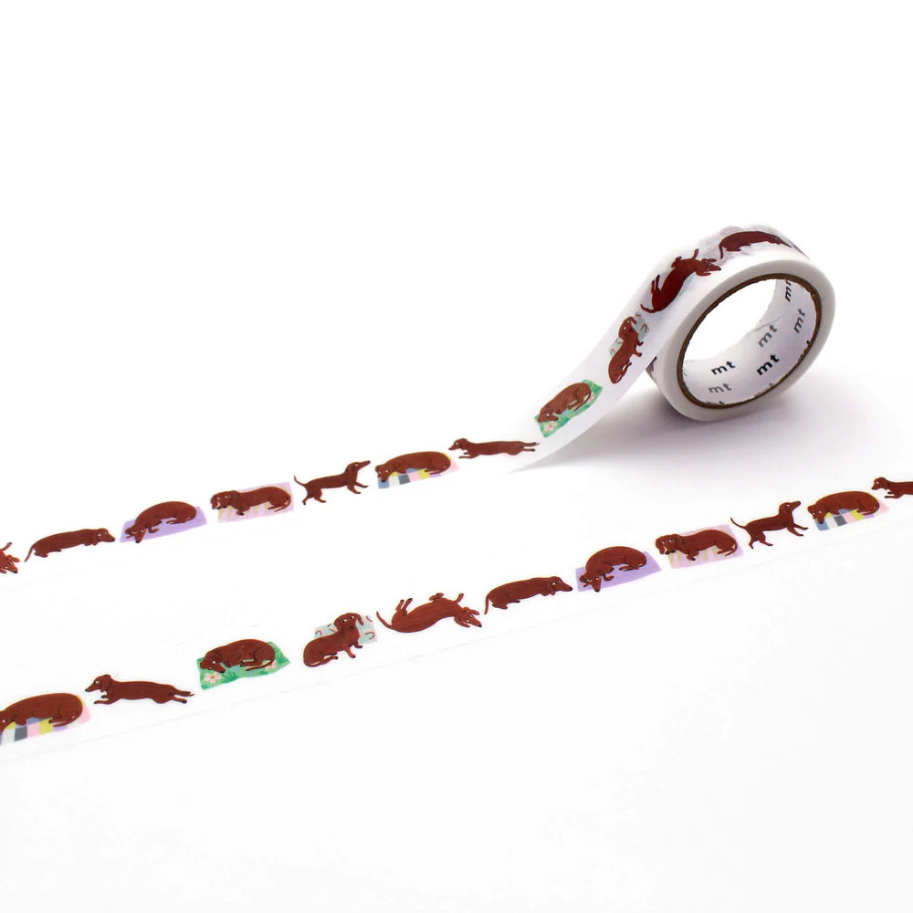 MT Léa Maupetit Sausage Dog Washi Tape