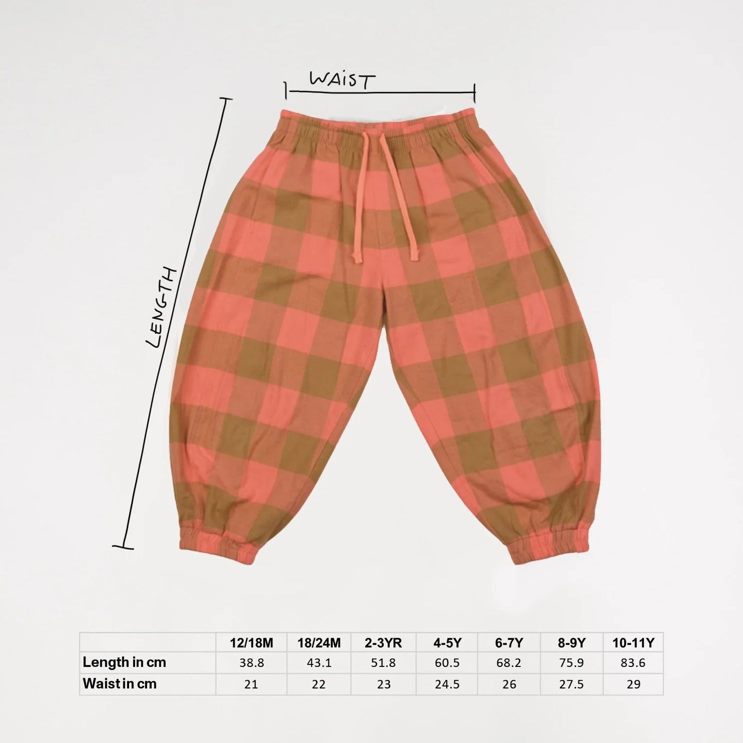 STUDIO KOTER Otis Flannel Check Joggers