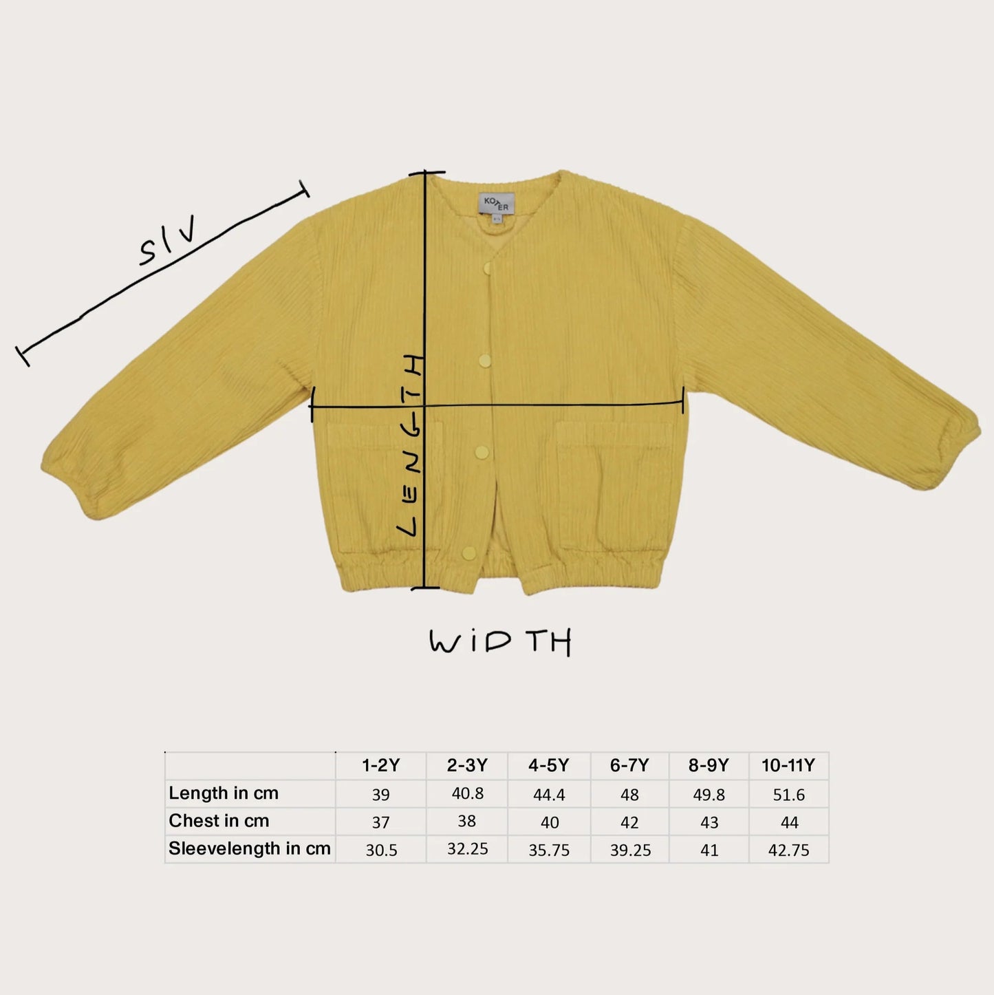 STUDIO KOTER Senna Corduroy Jacket