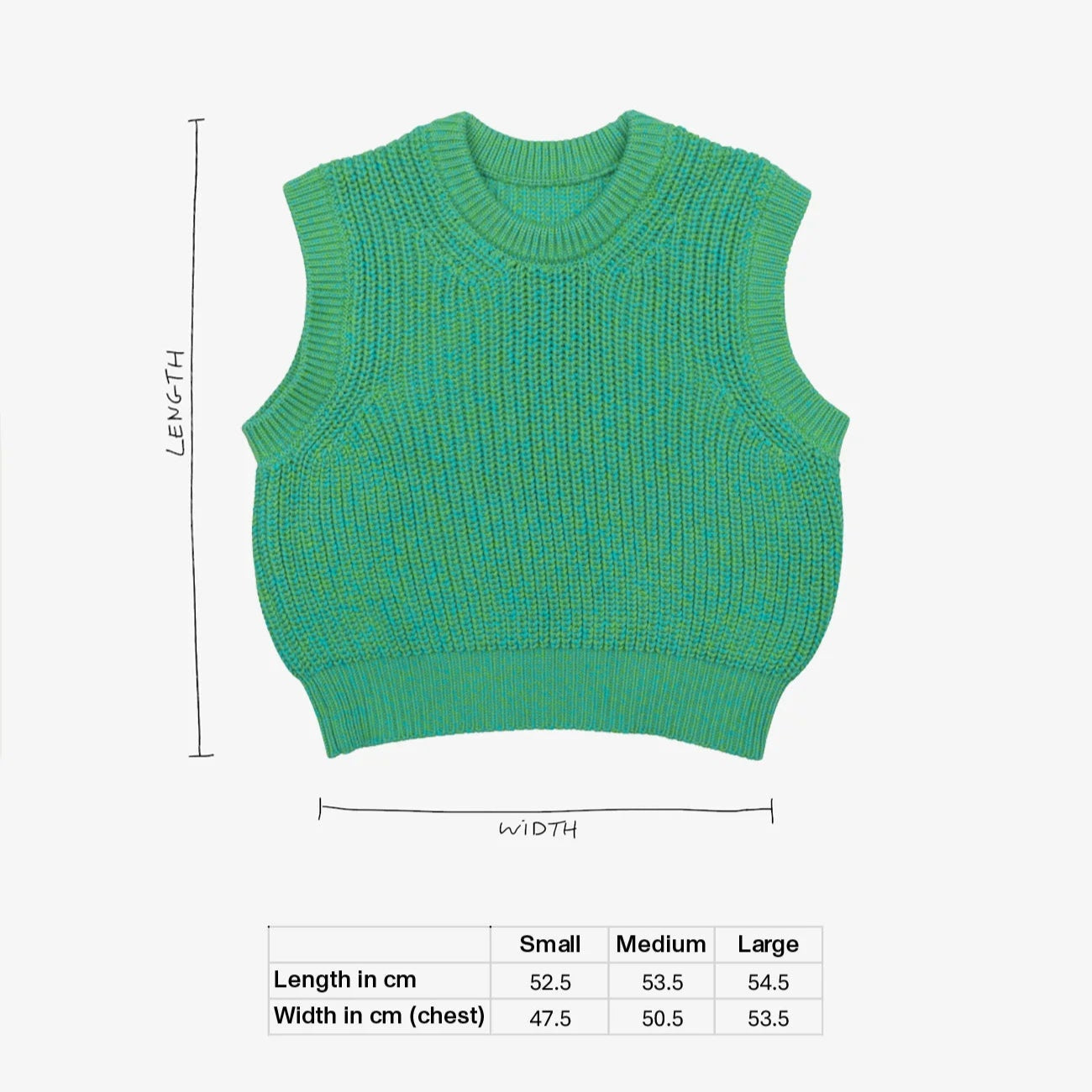 STUDIO KOTER - ADULT Skye Chunky Twist Vest