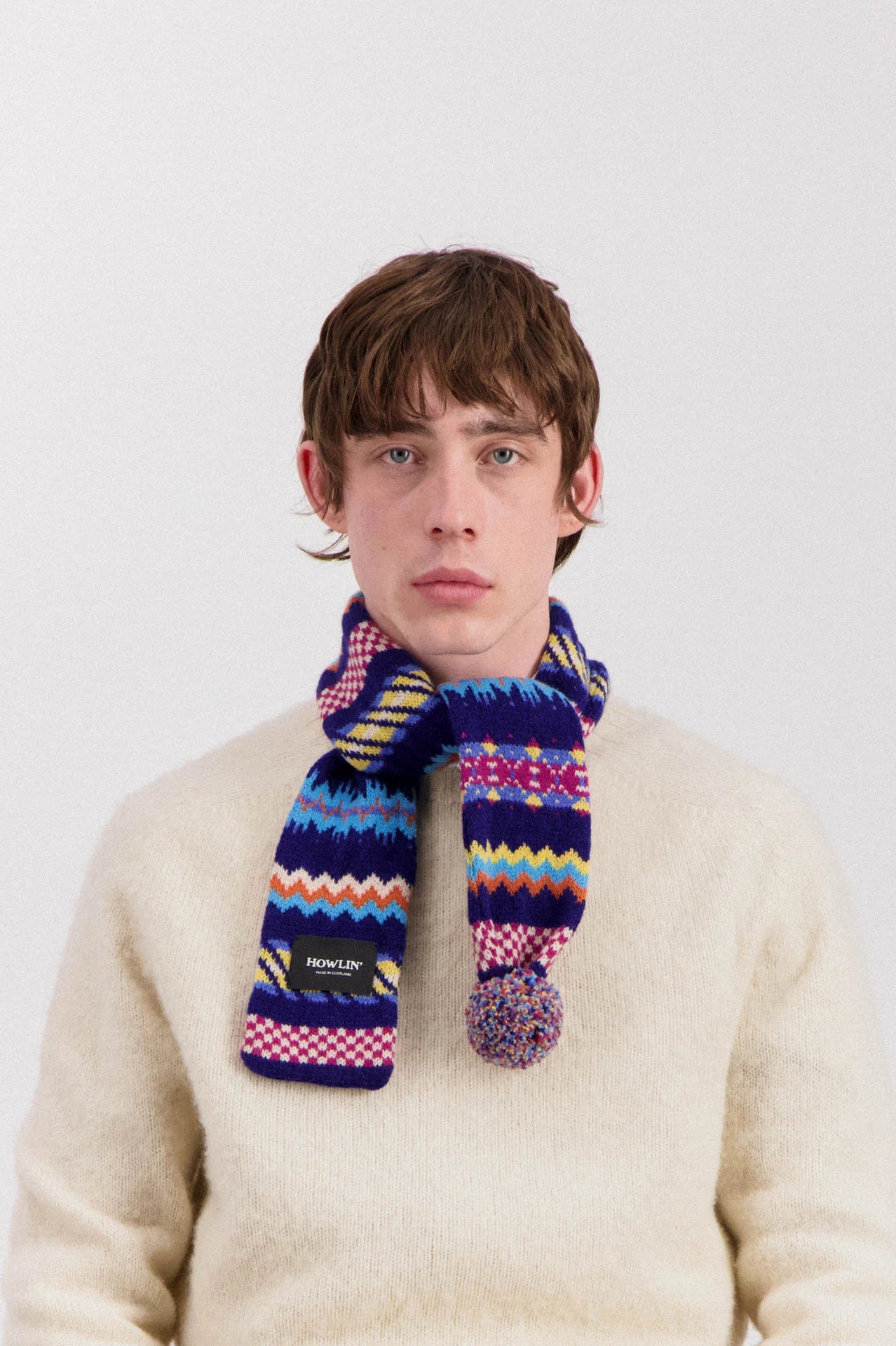 HOWLIN' Small Wool Wonder Scarf Colbalt