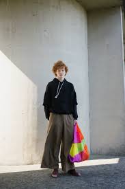 SUSAN BIJL Humming Limes Large Shopping Bag