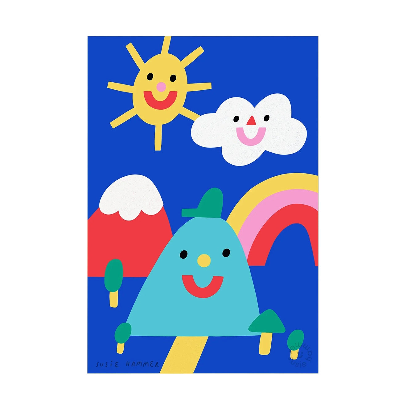 SUSIE HAMMER Mountain Trip Print