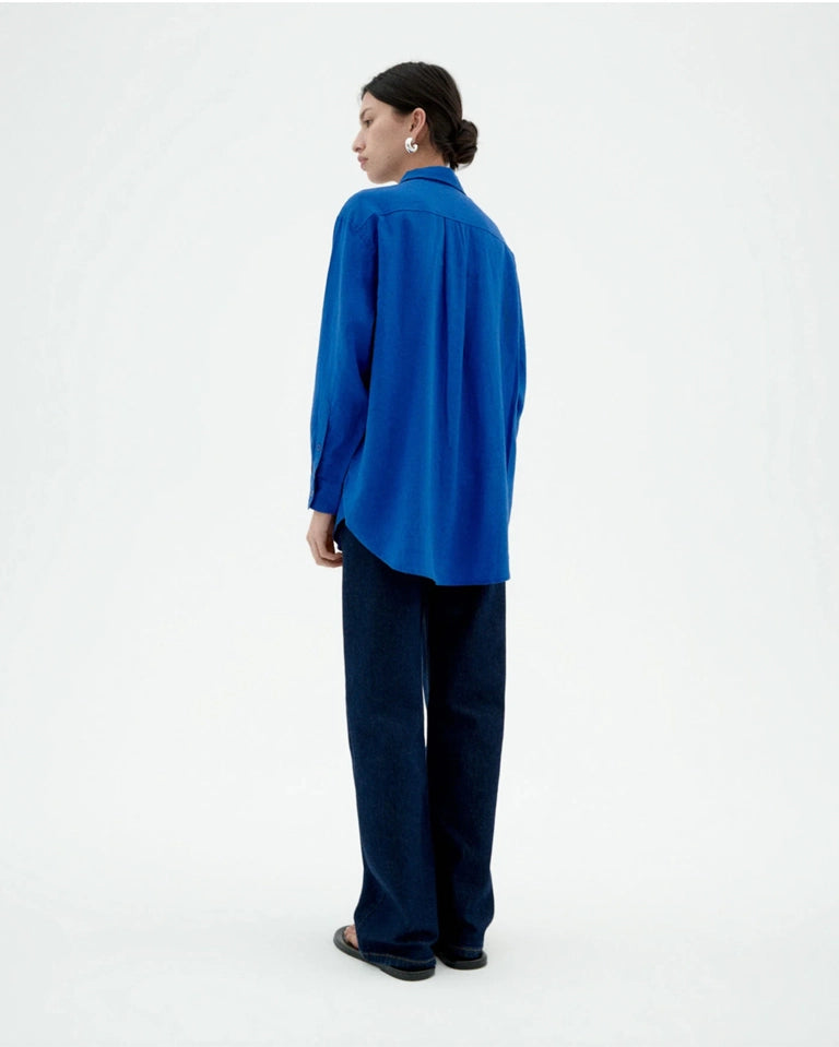 THINKING MU Gia Hemp Blouse