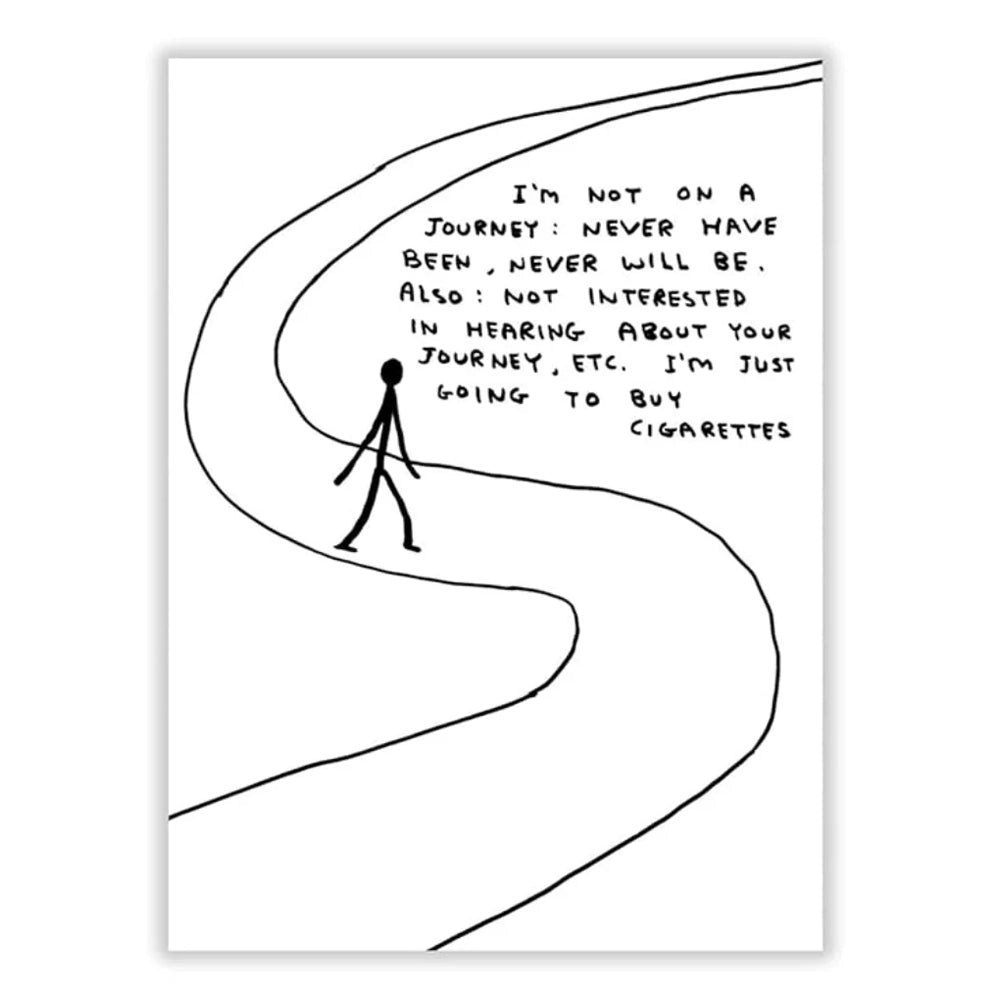 DAVID SHRIGLEY Buy Cigarettes Postcard