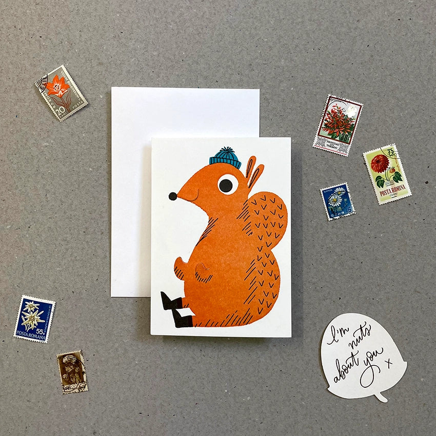 IMOGEN OWEN Nuts About You Postcard