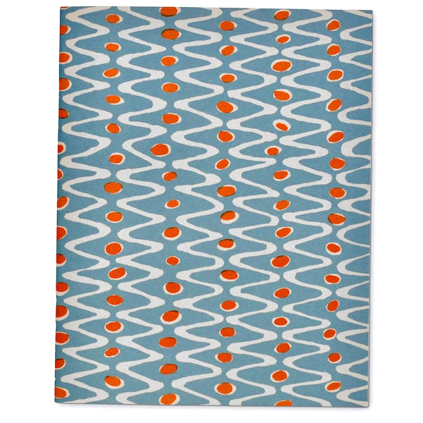CAMBRIDGE IMPRINT Blue Charleston Ripple Exercise Book