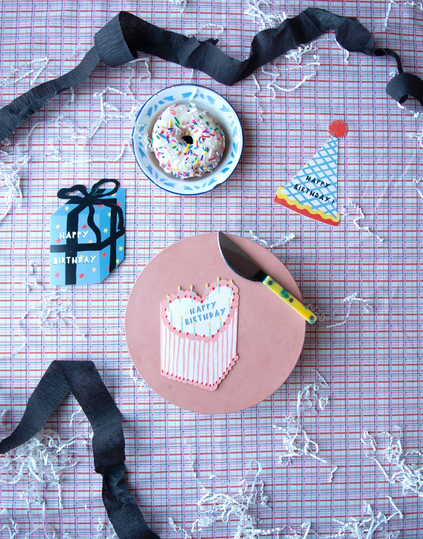 ISATOPIA Birthday Hat Card