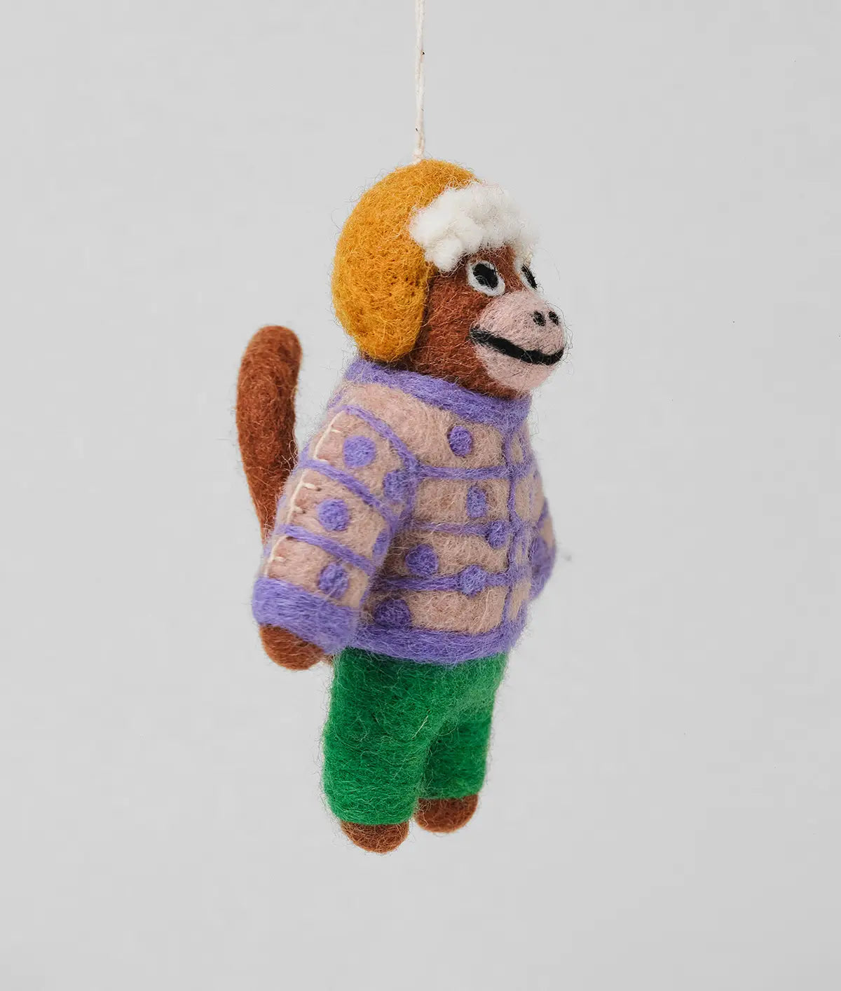ALICE BOWSHER Monkey Hanging Decoration