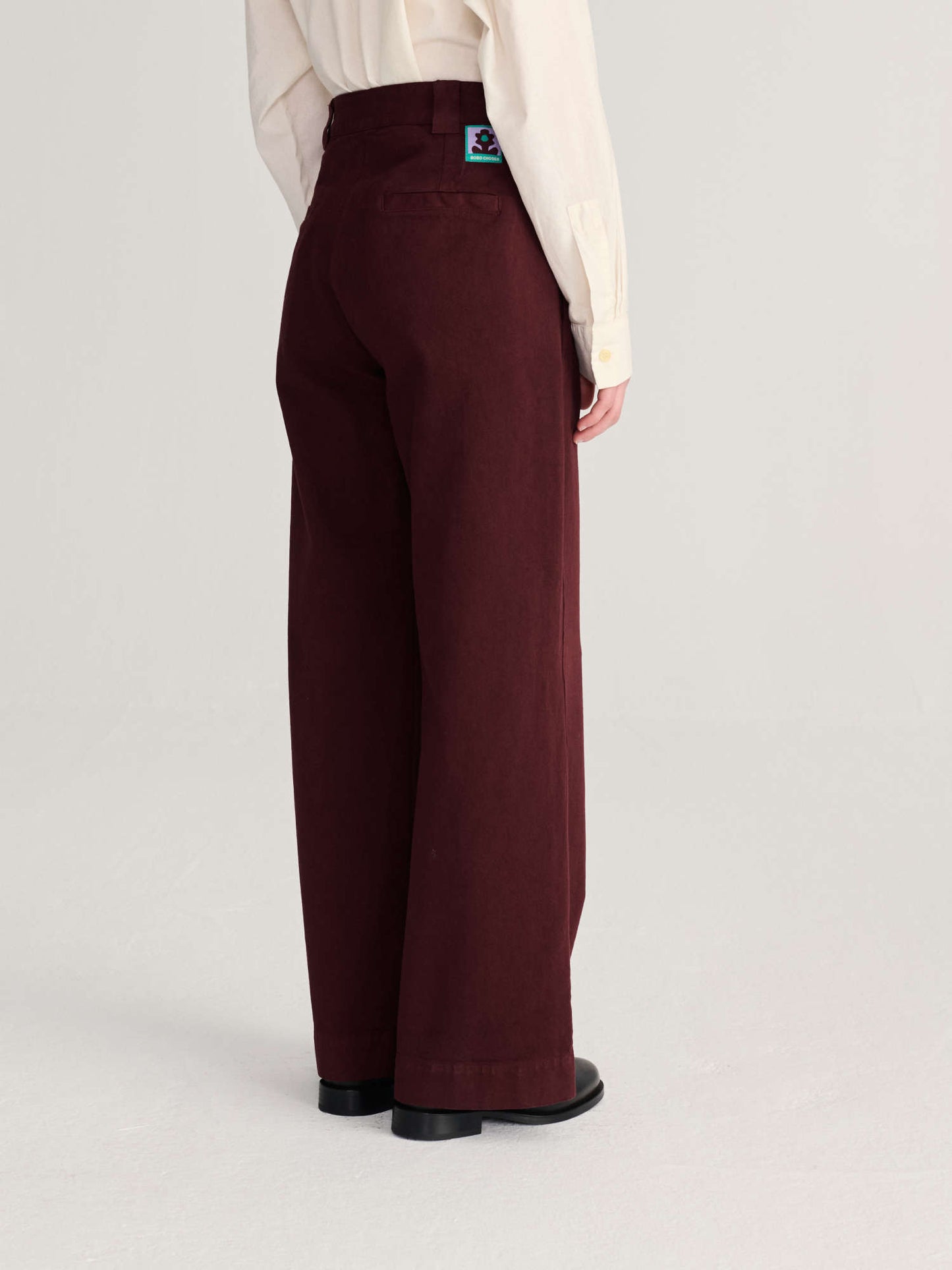 BOBO CHOSES Lace Poplin Shirt