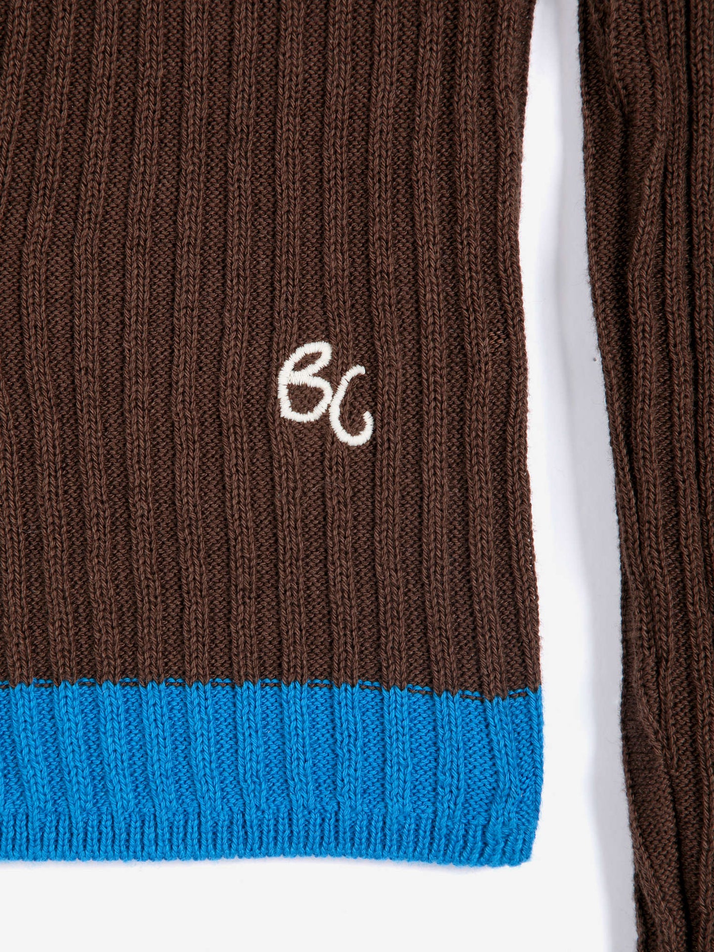 BOBO CHOSES Colour Block Turtleneck Jumper