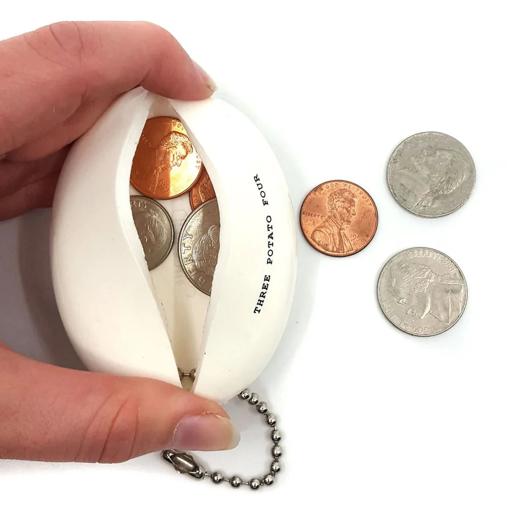 THREE POTATO FOUR Hot Dog Money Coin Pouch