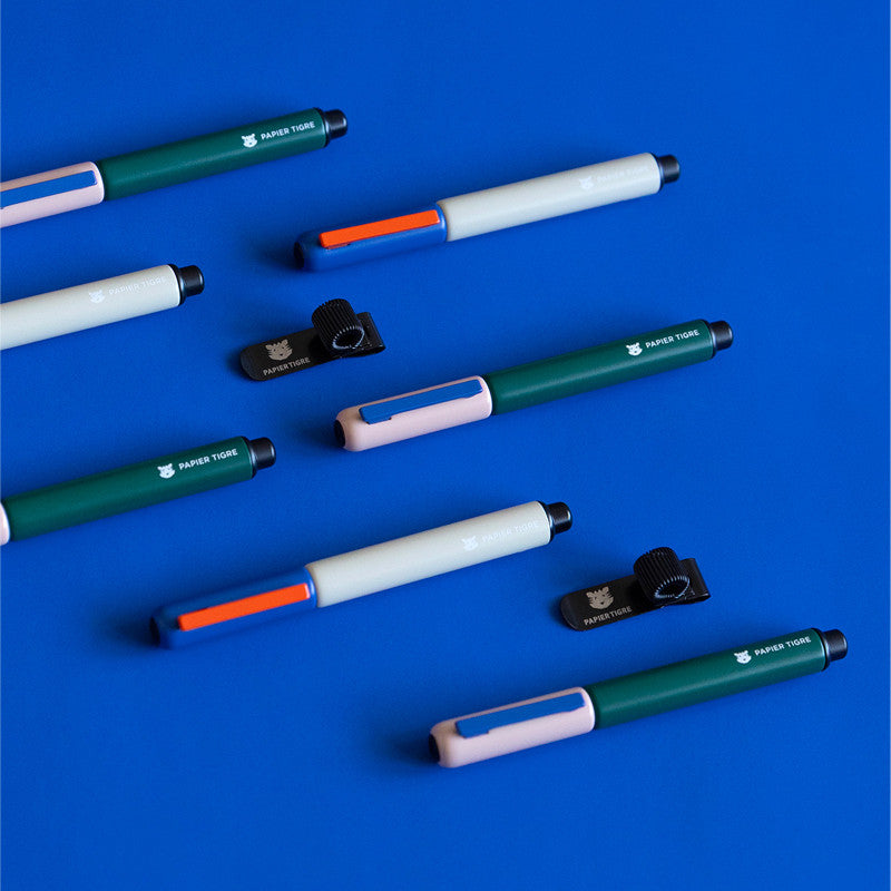 PAPIER TIGRE Fountain Pen Green & Pink