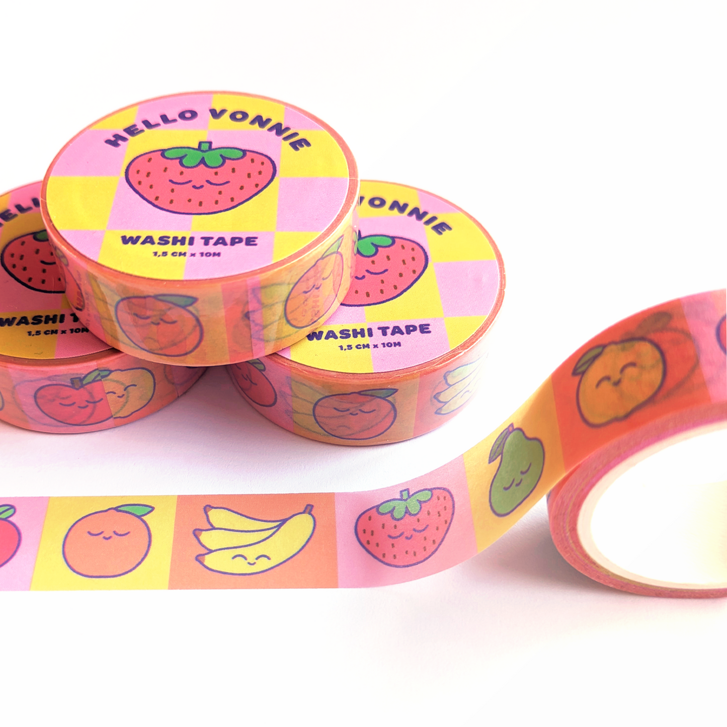 HELLO VONNIE Fruit Washi Tape