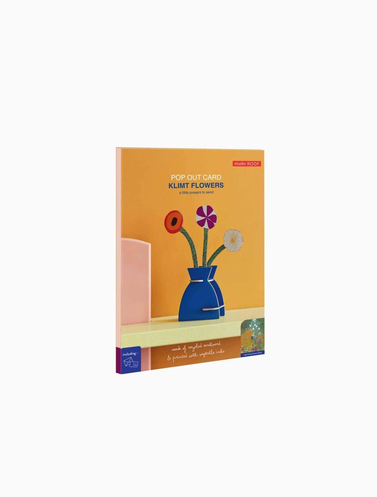 STUDIO ROOF Gustav Klimt Flower & Card Set