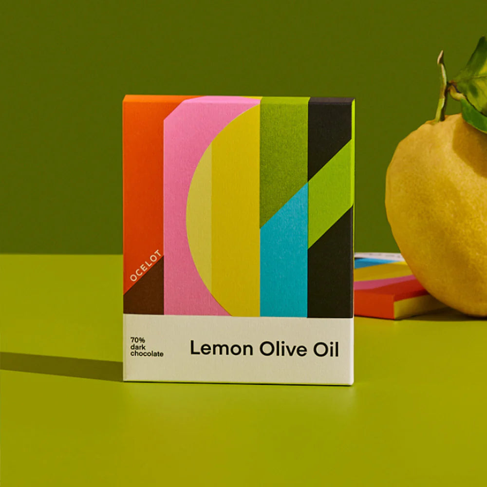 OCELOT Lemon Olive Oil Dark Chocolate 70g