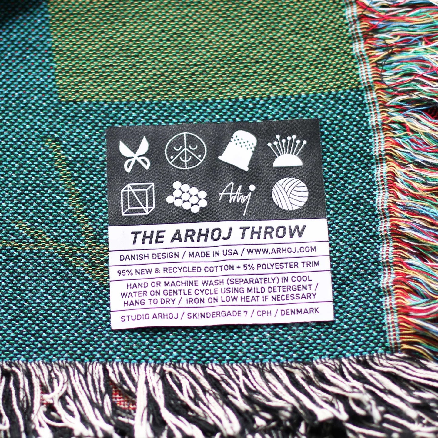 STUDIO ARHOJ Hallway Throw Blanket