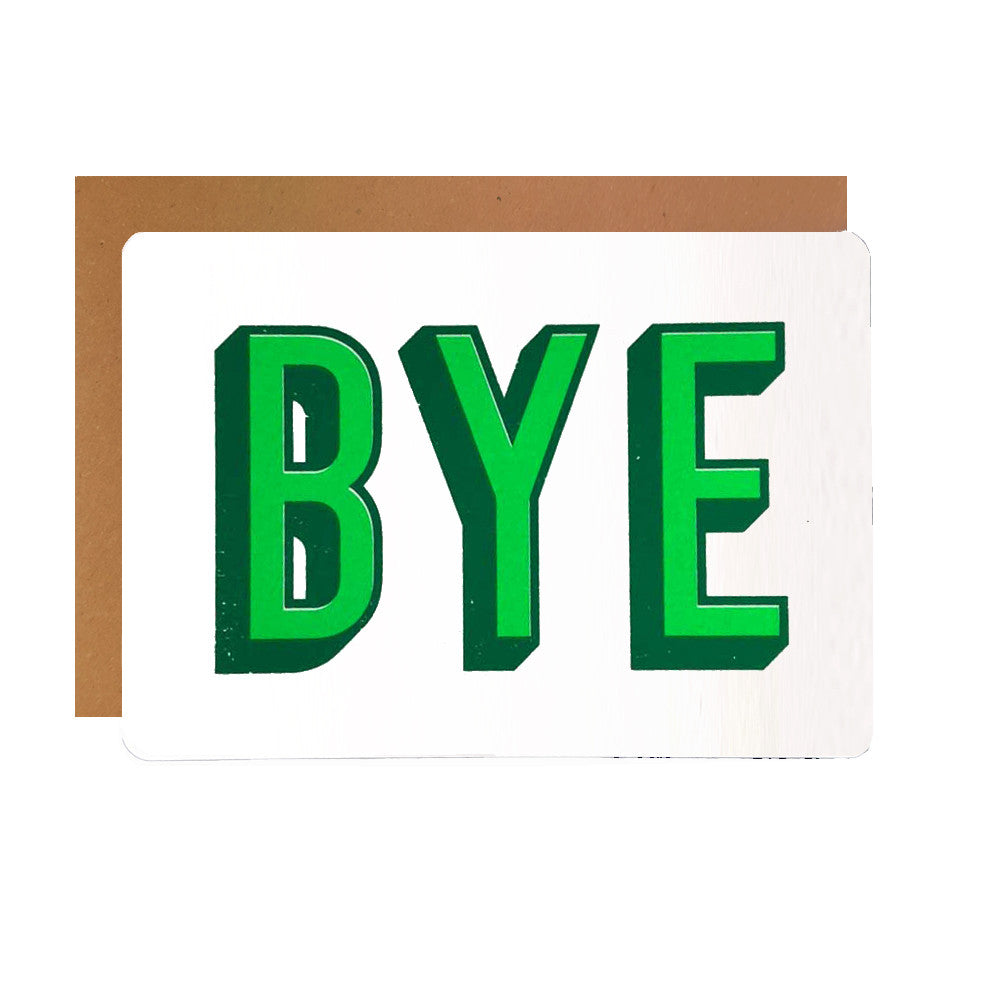 GUMBOOTZ Bye Postcard