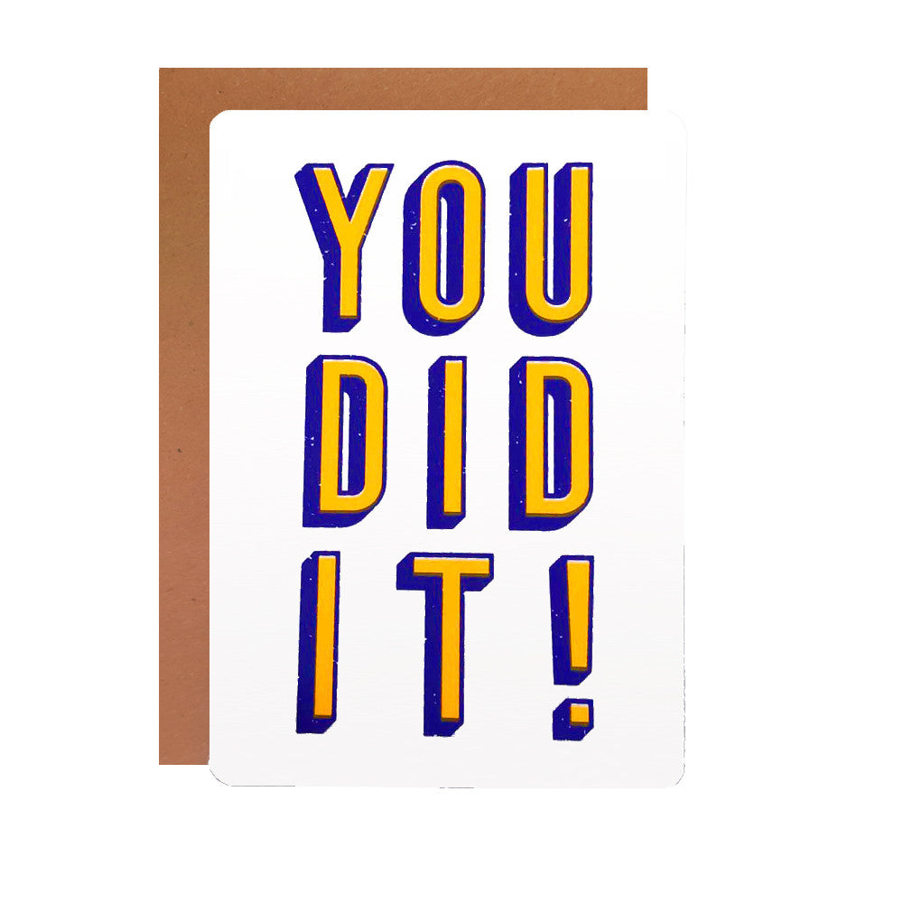 GUMBOOTZ You Did It Postcard