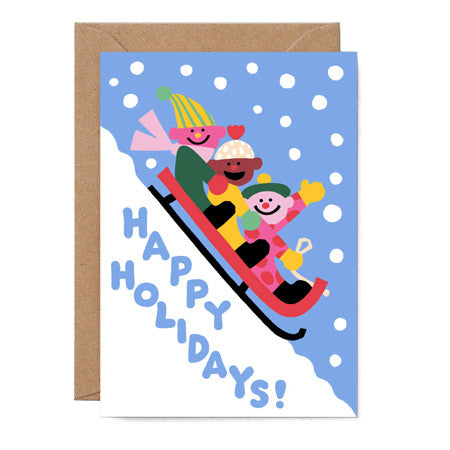 CARI VANDER YACHT Happy Holidays Card