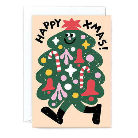 CARI VANDER YACHT Xmas Tree Card