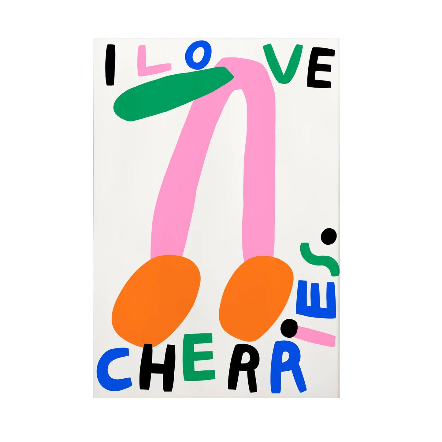 SUSIE HAMMER Cherries Print