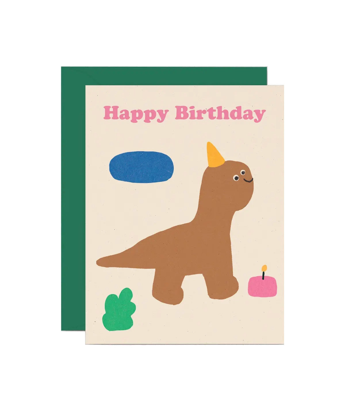 MARÍA RAMOS Birthday Dinosaur Card